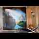 Sauna Leinwand 220x220